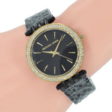 Buy Shop Michael Kors Darci Black Dial Black Steel Strap Watch for Women - MK3322 USA Online
