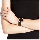 Buy Shop Michael Kors Darci Black Dial Black Steel Strap Watch for Women - MK3322 USA Online