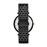 Buy Shop Michael Kors Darci Black Dial Black Steel Strap Watch for Women - MK3322 USA Online
