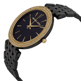 Buy Shop Michael Kors Darci Black Dial Black Steel Strap Watch for Women - MK3322 USA Online