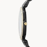 Buy Shop Michael Kors Darci Black Dial Black Steel Strap Watch for Women - MK3322 USA Online