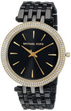 Buy Shop Michael Kors Darci Black Dial Black Steel Strap Watch for Women - MK3322 USA Online