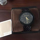 Buy Shop Michael Kors Darci Black Dial Black Steel Strap Watch for Women - MK3337 USA Online