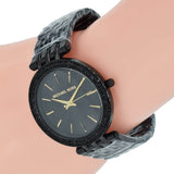 Buy Shop Michael Kors Darci Black Dial Black Steel Strap Watch for Women - MK3337 USA Online