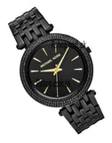 Buy Shop Michael Kors Darci Black Dial Black Steel Strap Watch for Women - MK3337 USA Online