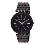 Buy Shop Michael Kors Darci Black Dial Black Steel Strap Watch for Women - MK3337 USA Online