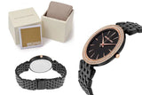 Buy Shop Michael Kors Darci Black Dial Black Steel Strap Watch for Women - MK3407 USA Online