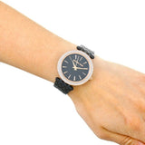 Buy Shop Michael Kors Darci Black Dial Black Steel Strap Watch for Women - MK3407 USA Online