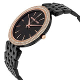 Buy Shop Michael Kors Darci Black Dial Black Steel Strap Watch for Women - MK3407 USA Online
