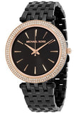 Buy Shop Michael Kors Darci Black Dial Black Steel Strap Watch for Women - MK3407 USA Online