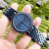 Buy Shop Michael Kors Darci Blue Dial Blue Steel Strap Watch for Women - MK3417 USA Online