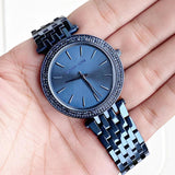 Buy Shop Michael Kors Darci Blue Dial Blue Steel Strap Watch for Women - MK3417 USA Online