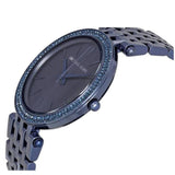 Buy Shop Michael Kors Darci Blue Dial Blue Steel Strap Watch for Women - MK3417 USA Online