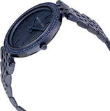 Buy Shop Michael Kors Darci Blue Dial Blue Steel Strap Watch for Women - MK3417 USA Online