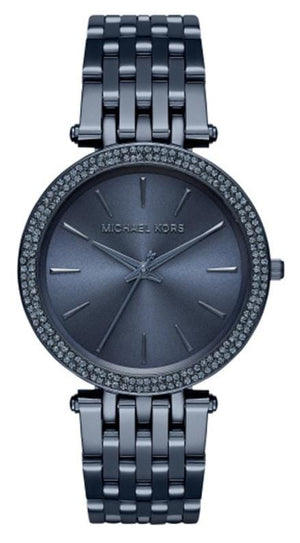 Buy Shop Michael Kors Darci Blue Dial Blue Steel Strap Watch for Women - MK3417 USA Online