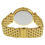 Buy Shop Michael Kors Darci Blue Dial Gold Steel Strap Watch for Women - MK3406 USA Online