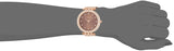 Buy Shop Michael Kors Darci Brown Dial Rose Gold Stainless Steel Strap Watch for Women - MK3217 USA Online