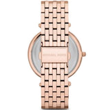 Buy Shop Michael Kors Darci Brown Dial Rose Gold Stainless Steel Strap Watch for Women - MK3217 USA Online