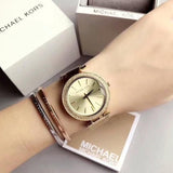 Buy Shop Michael Kors Darci Gold Dial Gold Mesh Bracelet Watch for Women - MK3368 USA Online