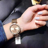 Buy Shop Michael Kors Darci Gold Dial Gold Mesh Bracelet Watch for Women - MK3368 USA Online