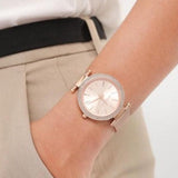 Buy Shop Michael Kors Darci Gold Dial Gold Mesh Bracelet Watch for Women - MK3368 USA Online