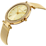 Buy Shop Michael Kors Darci Gold Dial Gold Mesh Bracelet Watch for Women - MK3368 USA Online
