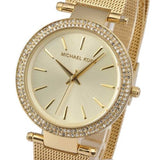 Buy Shop Michael Kors Darci Gold Dial Gold Mesh Bracelet Watch for Women - MK3368 USA Online