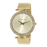 Buy Shop Michael Kors Darci Gold Dial Gold Mesh Bracelet Watch for Women - MK3368 USA Online