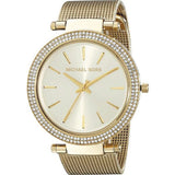 Buy Shop Michael Kors Darci Gold Dial Gold Mesh Bracelet Watch for Women - MK3368 USA Online