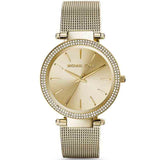 Buy Shop Michael Kors Darci Gold Dial Gold Mesh Bracelet Watch for Women - MK3368 USA Online