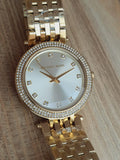 Buy Shop Michael Kors Darci Gold Dial Gold Stainless Steel Strap Watch for Women - MK3216 USA Online