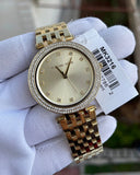Buy Shop Michael Kors Darci Gold Dial Gold Stainless Steel Strap Watch for Women - MK3216 USA Online