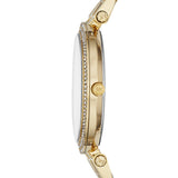 Buy Shop Michael Kors Darci Gold Dial Gold Stainless Steel Strap Watch for Women - MK3216 USA Online