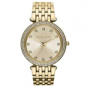 Buy Shop Michael Kors Darci Gold Dial Gold Stainless Steel Strap Watch for Women - MK3216 USA Online