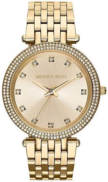 Buy Shop Michael Kors Darci Gold Dial Gold Stainless Steel Strap Watch for Women - MK3216 USA Online