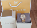 Buy Shop Michael Kors Darci Gold Dial Gold Steel Strap Watch for Women - MK3365 USA Online