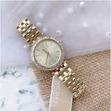 Buy Shop Michael Kors Darci Gold Dial Gold Steel Strap Watch for Women - MK3365 USA Online