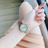 Buy Shop Michael Kors Darci Gold Dial Gold Steel Strap Watch for Women - MK3365 USA Online