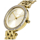 Buy Shop Michael Kors Darci Gold Dial Gold Steel Strap Watch for Women - MK3365 USA Online