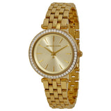 Buy Shop Michael Kors Darci Gold Dial Gold Steel Strap Watch for Women - MK3365 USA Online