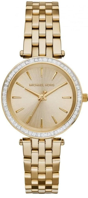 Buy Shop Michael Kors Darci Gold Dial Gold Steel Strap Watch for Women - MK3365 USA Online