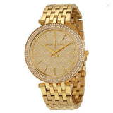 Buy Shop Michael Kors Darci Gold Dial Gold Steel Strap Watch for Women - MK3398 USA Online
