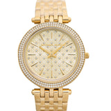 Buy Shop Michael Kors Darci Gold Dial Gold Steel Strap Watch for Women - MK3398 USA Online