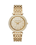 Buy Shop Michael Kors Darci Gold Dial Gold Steel Strap Watch for Women - MK3398 USA Online