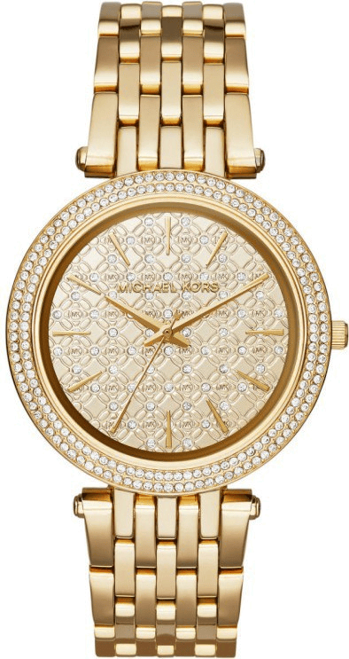 Buy Shop Michael Kors Darci Gold Dial Gold Steel Strap Watch for Women - MK3398 USA Online