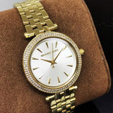 Buy Shop Michael Kors Darci Gold Dial Gold Steel Strap Watch for Women - MK3430 USA Online