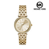 Buy Shop Michael Kors Darci Gold Dial Gold Steel Strap Watch for Women - MK3430 USA Online
