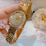 Buy Shop Michael Kors Darci Gold Dial Gold Steel Strap Watch for Women - MK3438 USA Online