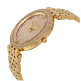 Buy Shop Michael Kors Darci Gold Dial Gold Steel Strap Watch for Women - MK3438 USA Online