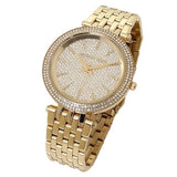Buy Shop Michael Kors Darci Gold Dial Gold Steel Strap Watch for Women - MK3438 USA Online